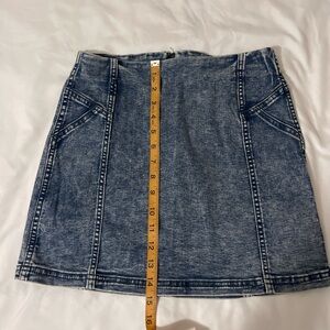 Wild Fable Blue Denim Mini Skirt